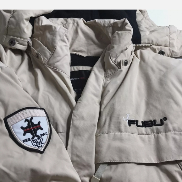 Men’s fubu Heavy Winter Jacket Fubu the Collection Coat Size XL - Picture 5 of 11